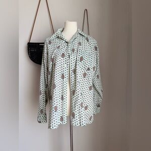 Vintage SEARS Kings Road Paisley Button Shirt